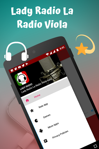 Lady Radio La Radio Viola Ital