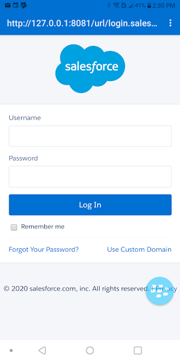 Android application SMSF Lite screenshort
