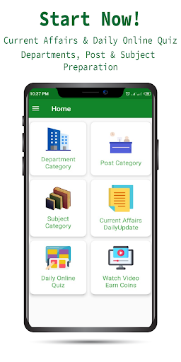 Android application PPSC Past Papers MCQ Jobs Test screenshort