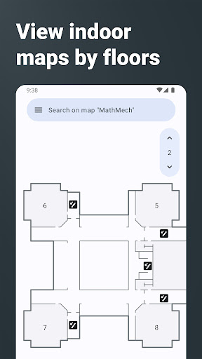 Android application DepNav screenshort