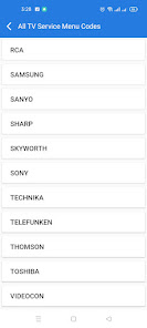 Captura 6 TV Service Menu Codes For All android
