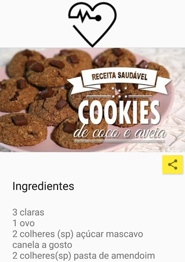 Android application Receitas para Dietas screenshort