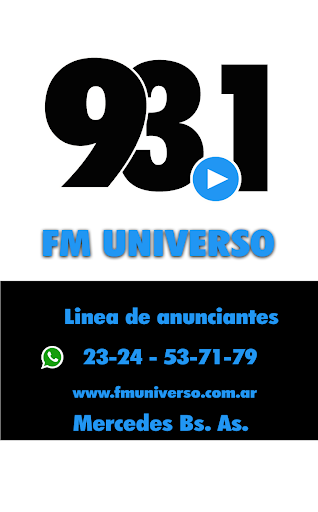 Android application FM Universo 93.1 Mhz screenshort