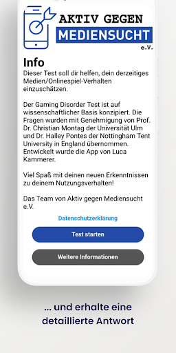 Mediensucht - Teste Dich! Screen 3