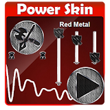 Red Metal Poweramp icon