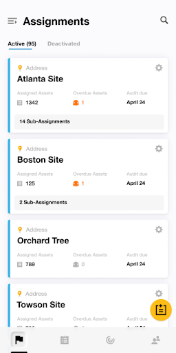 Android application DEWALT® Site Manager screenshort