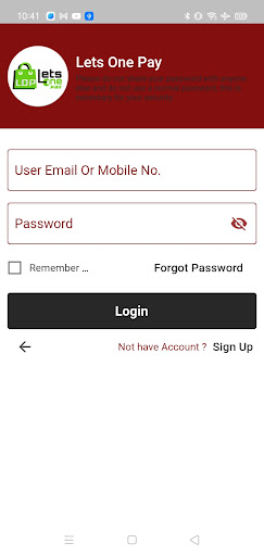 Lets One Pay Screen 3