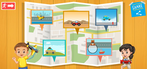 Learning Vehicles - Educational Kids Games 2.1 screenshots 1