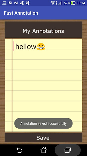 Fast Annotation Screen 2