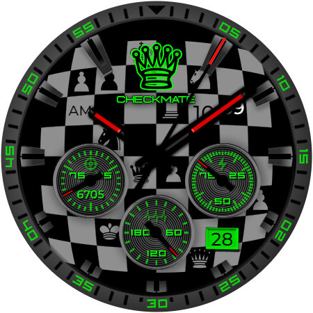 CHECKMATE WATCHFACE