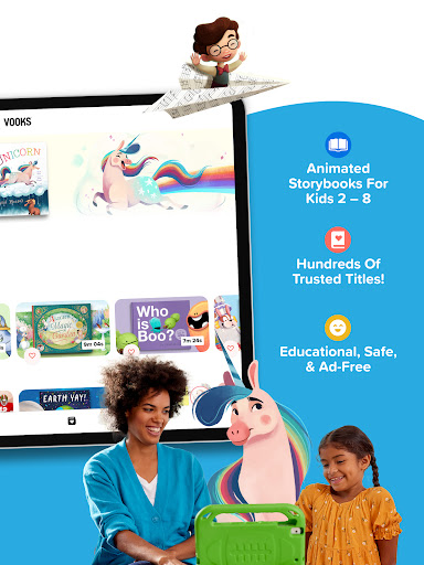 Screenshot of Vooks: Read-alouds for kids