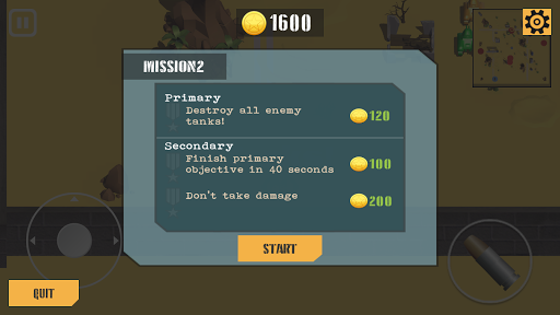 Tank Hero:Desert Fox Screen 3