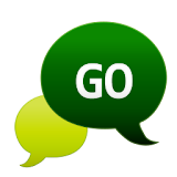 GO SMS - Bubble Green icon
