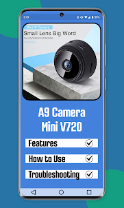 V720 Camera App A9 Guide