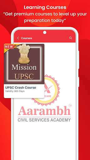 Aarambh Civil Services Academy Screen 3