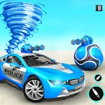 Ball Robot Transform: Police Car Shooting Games Apk