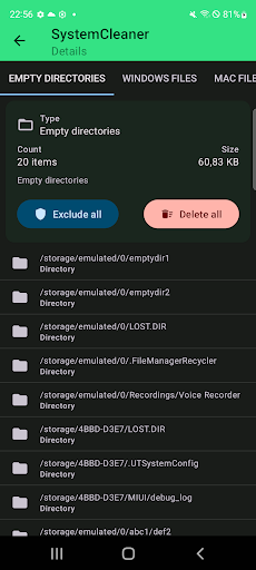 SD Maid 2/SE - System Cleaner Screen 3
