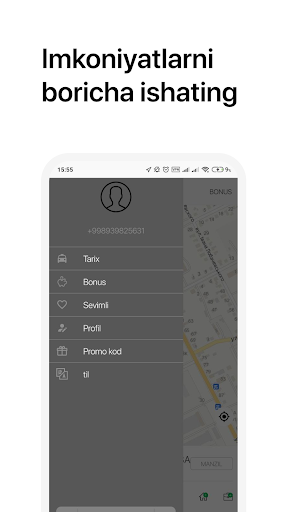 Komfy Taxi Screen 3