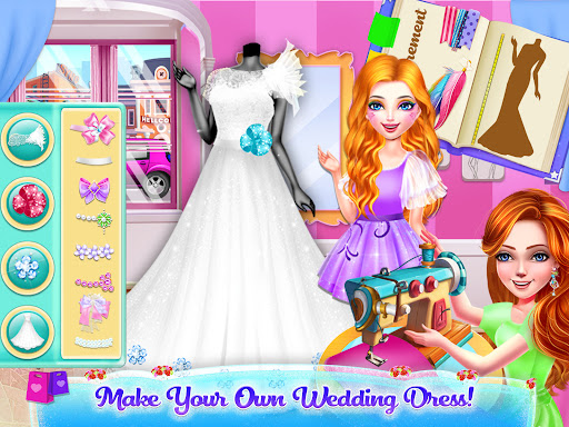 Princess wedding shopping