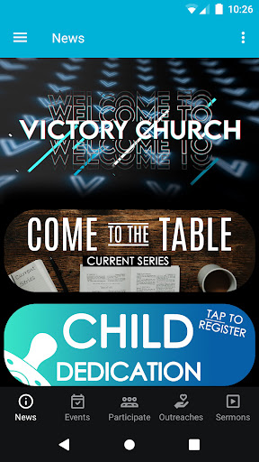 Android application Victory Church Fremont screenshort