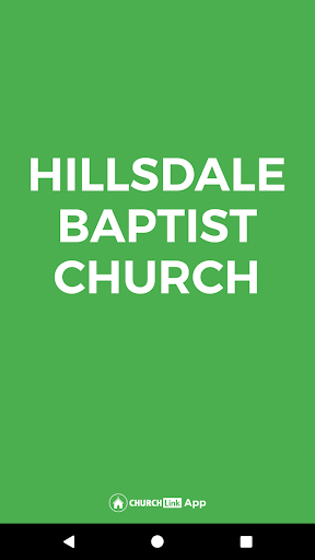 Android application Hillsdale Baptist Church screenshort