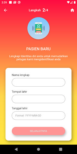Antrian online RSUD Banggai La Screen 3