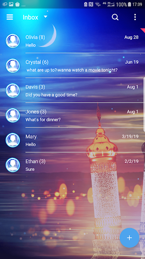 Screenshot of Fantasy night scene Next SMS S