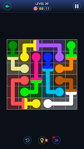 Fill Flow - Dot Connect puzzle