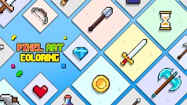 screenshot of Pixel Art Games: Pixel Color
