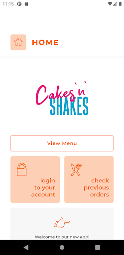 Android application Cakes N Shakes TS23 screenshort