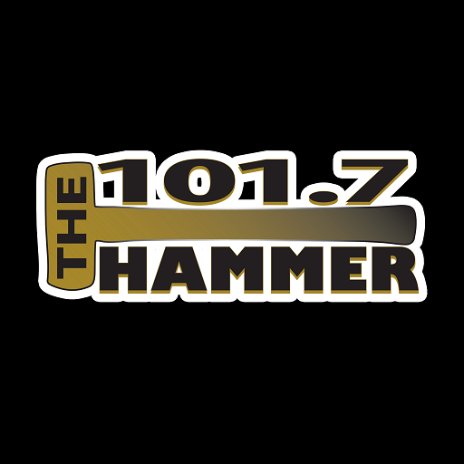 101.7 The Hammer logo