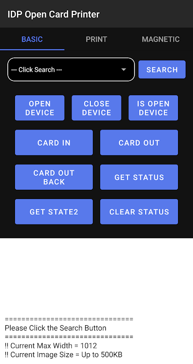 IDP Open Card Printer (OCP) - 1.0.1 - (Android)