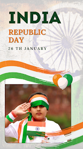 Republic Day Photo Frame App