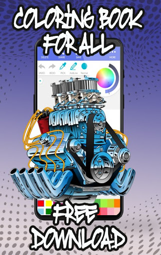 INDOCOLORING  Super Cars and HOTROD Coloring