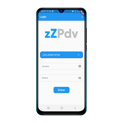 Android application zZPDV screenshort