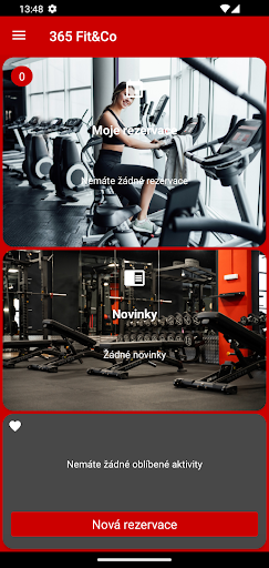 Android application 365 Fit&Co screenshort
