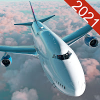 Pilot Airplane Madness Flight Sim 2021-Plane Games