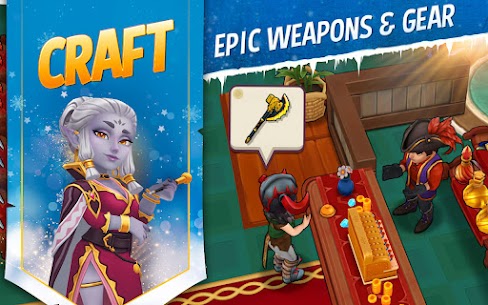 Shop Titans Craft & Build v9.0.2 MOD APK (Unlimited Money/Unlimited Gems) Free For Android 1