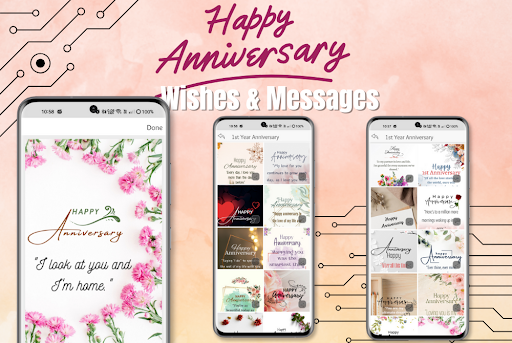 Android application Anniversary Wishes & Messages screenshort