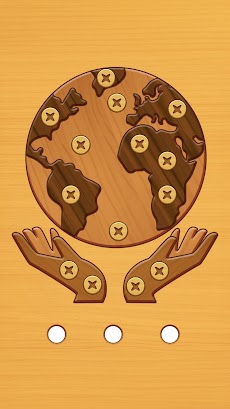 ねじパズル: 木のナットとボルトのおすすめ画像3