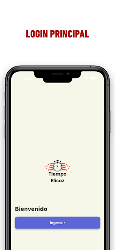 Android application Tiempo Eficaz screenshort