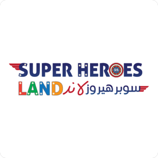 Superheroes Land logo