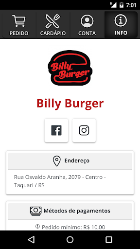 Billy Burger Screen 2
