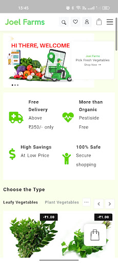 Healthy Greens Screen 3