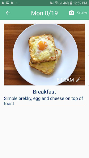 MealPrint - Food Diary App Screenshot 2 - AppWisp.com