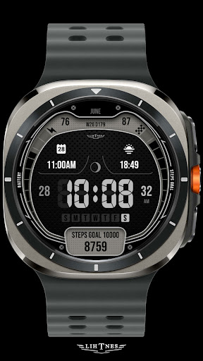 Digital Watch Face 054 screenshot 0
