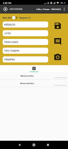 Monitoreo de trampas Screen 2