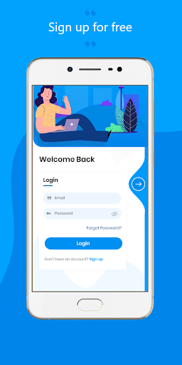 Android application InovCares - Patient screenshort
