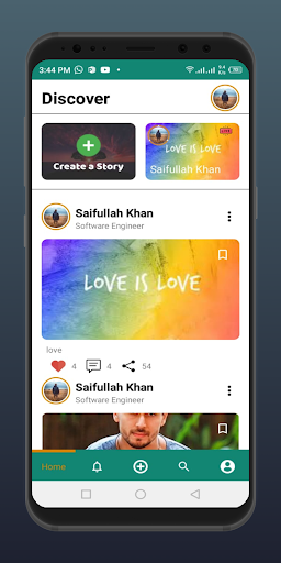 Be Socially Screen 3