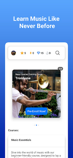 Android application Harmonia - Music Lessons screenshort